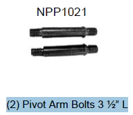 Replacement Part NPP1021 PIVOT ARM BOLT SET OF 2
