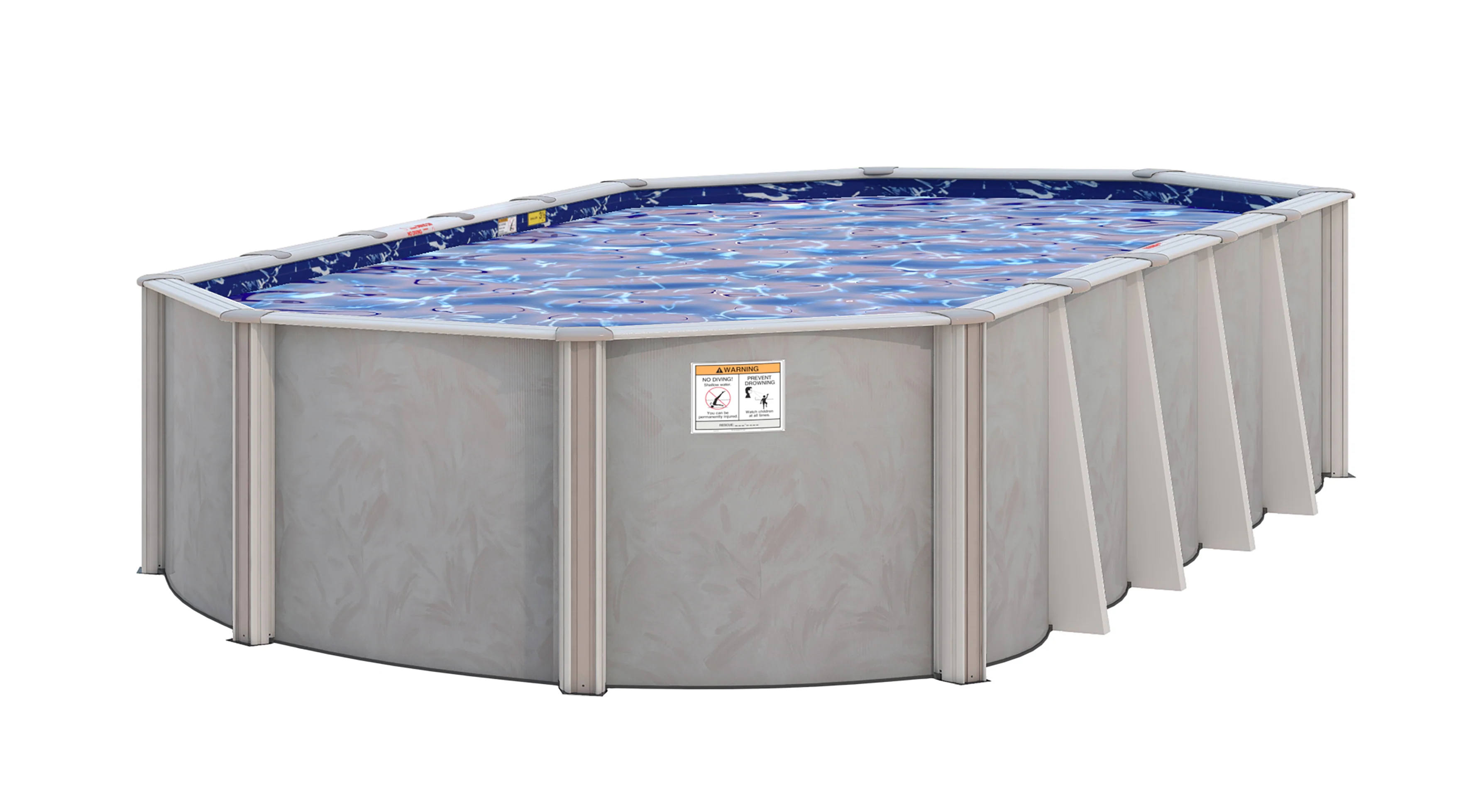 Rio Grande 52" or 54" Tall Steel Above Ground Pool Kit plus Starter Package - Image 7