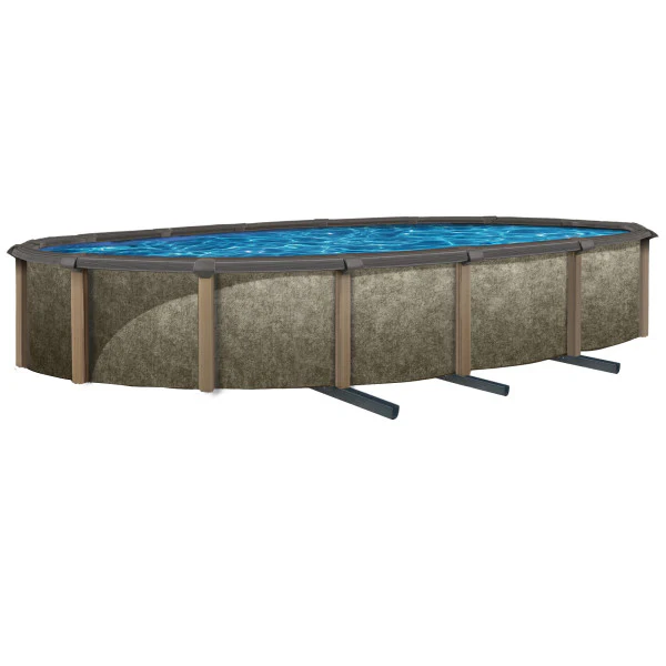 Riviera 54" Tall Resin Hybrid Above Ground Pool Kit plus Starter Package - Image 6