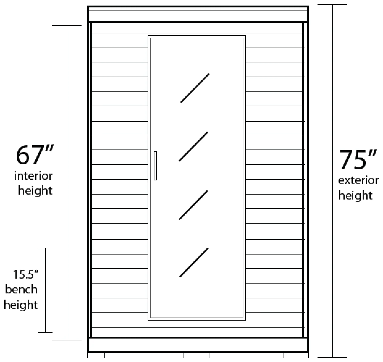 Sahara 2 Person Hemlock FAR Infrared Sauna Room with 5 Ceramic Heaters - Image 4