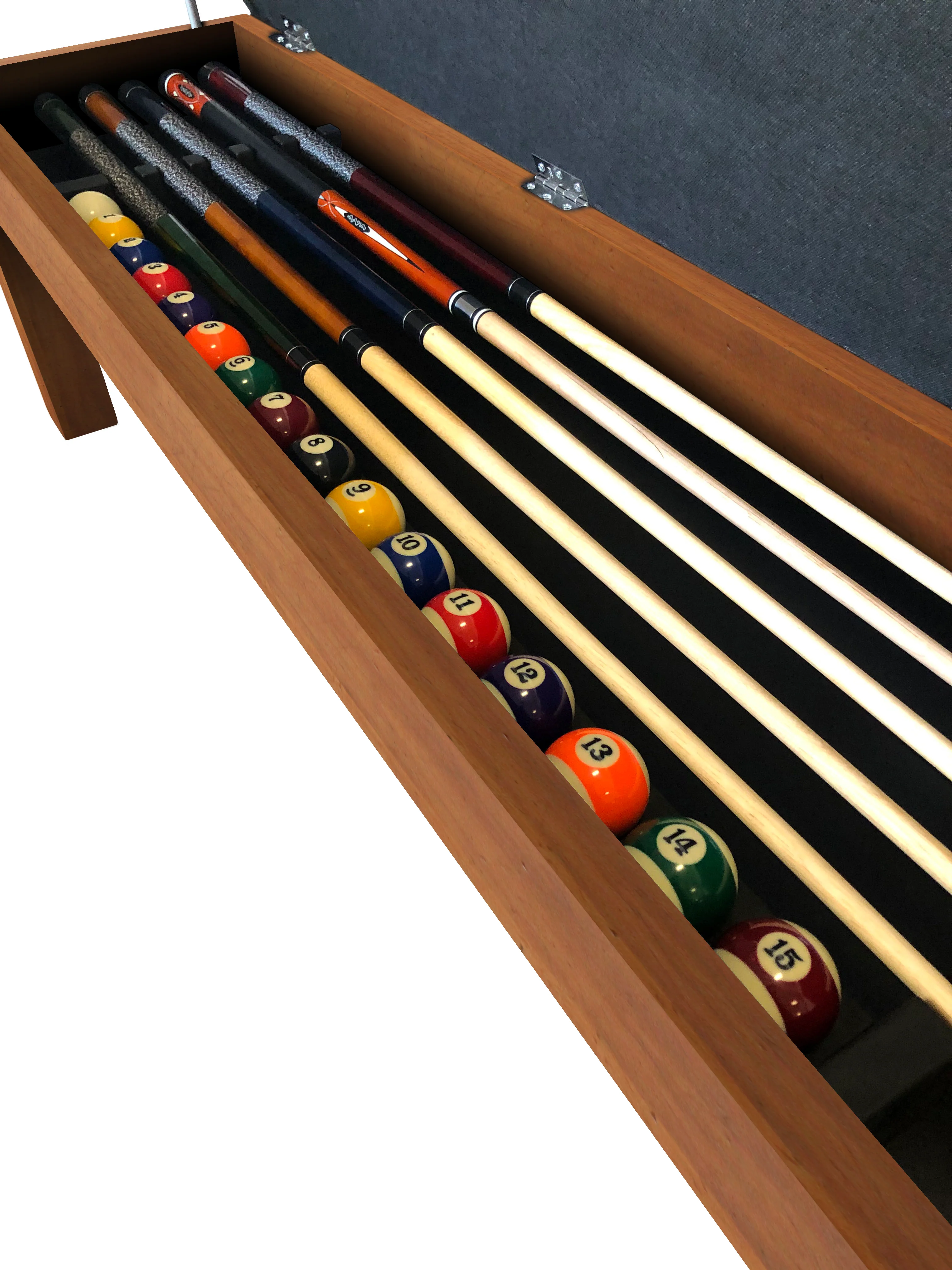 Santa Fe 7' and 8' Slate Pool Table - Image 15
