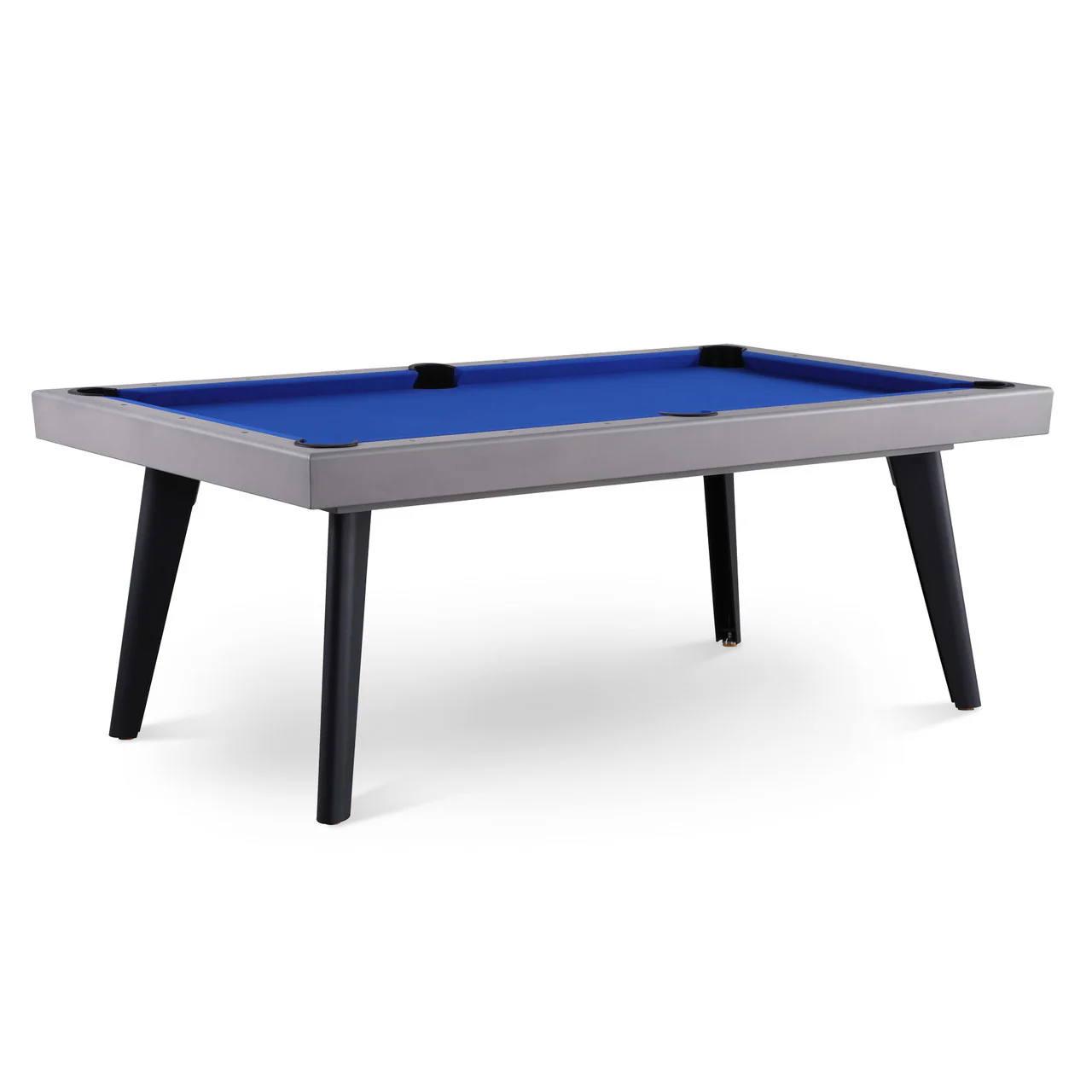 Santorini 82" Outdoor Slate Pool Table with Dining Top Benches and Ping Pong - Image 2