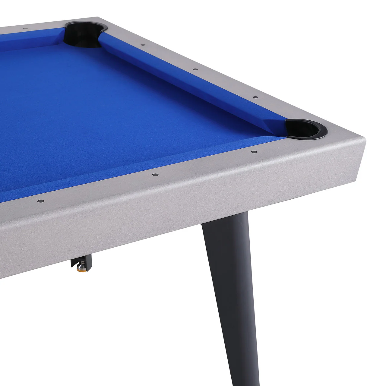 Santorini 82" Outdoor Slate Pool Table with Dining Top Benches and Ping Pong - Image 5