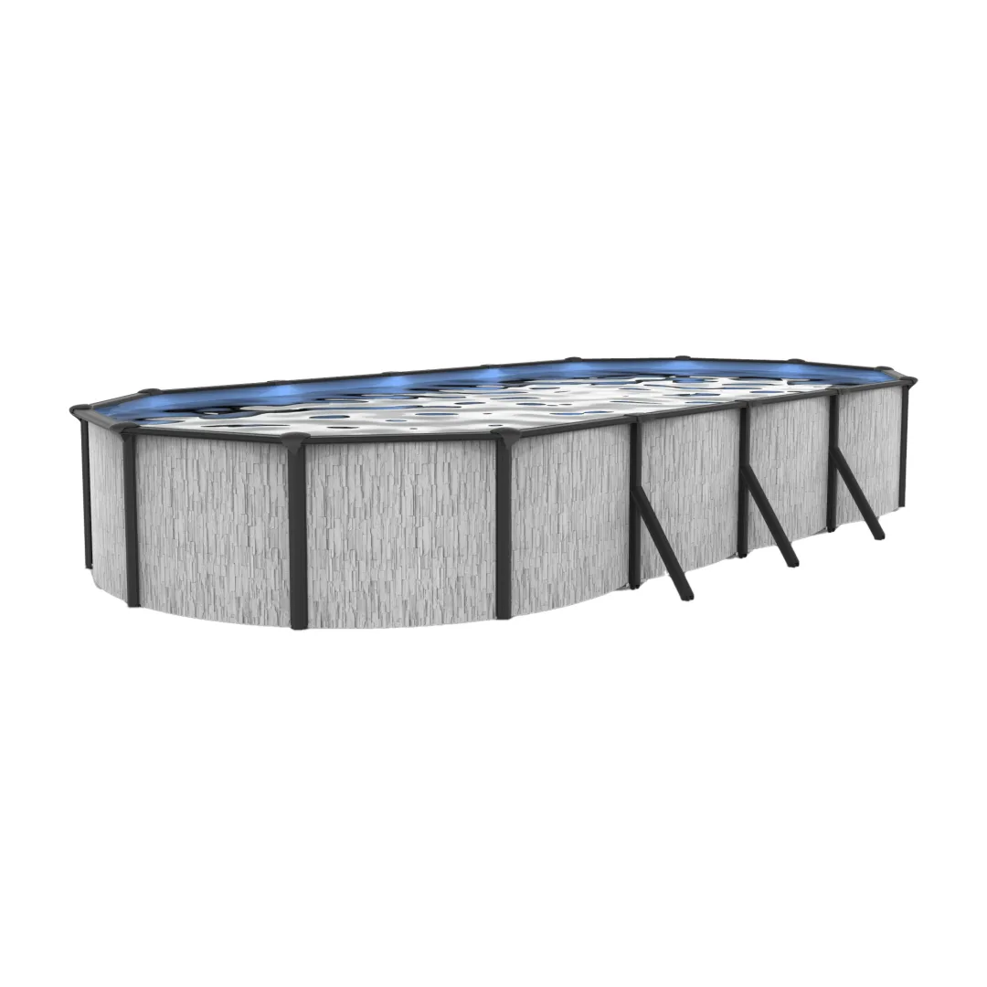 Sevilla 52" Steel Wall Hard Sided Above Ground Pool Package Plus Starter Kit - Image 3