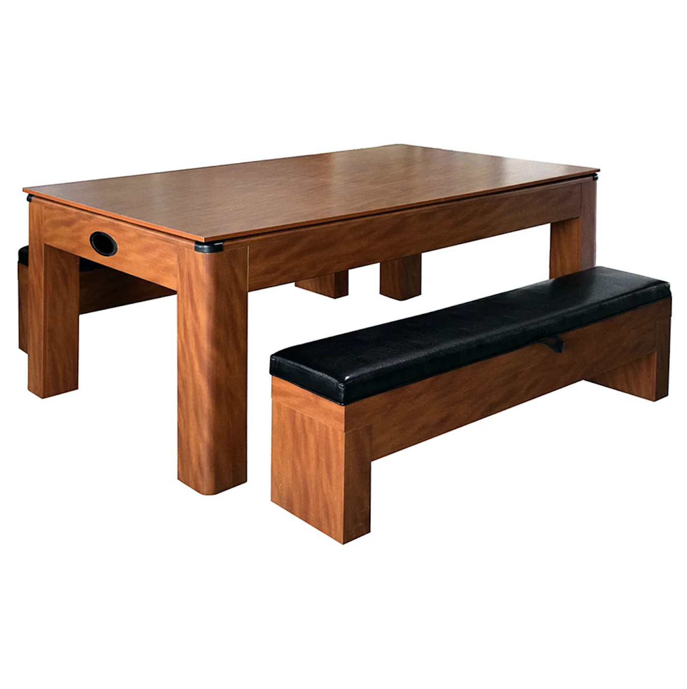 Sherwood 7' Air Hockey + Table Tennis + Dining Combo Set - Image 4