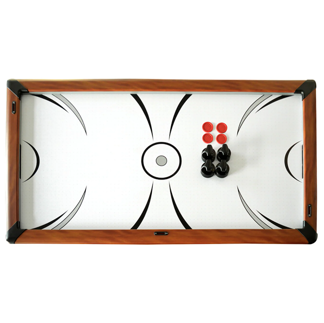 Sherwood 7' Air Hockey + Table Tennis + Dining Combo Set - Image 5