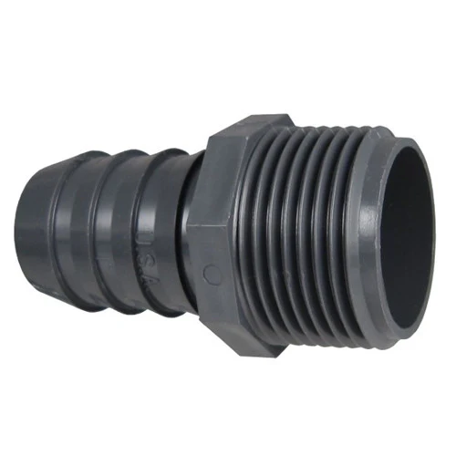 Spears Schedule 40 Gray PVC Pool Plumbing Tube Fittings Tee / Ell / Coupling - Image 3
