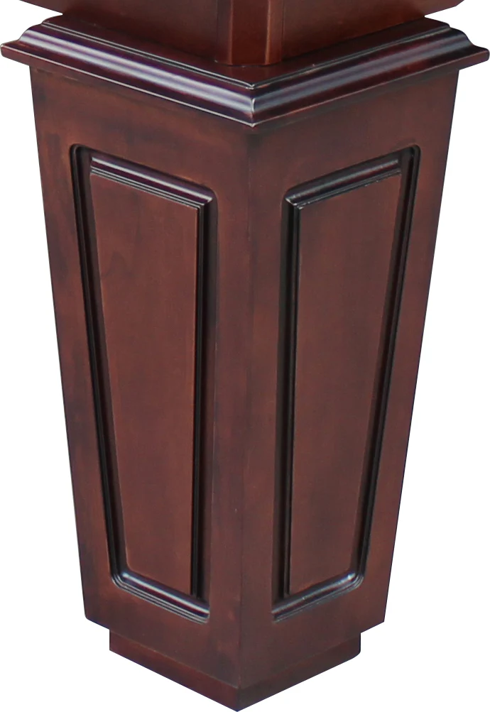 St. Lawrence 8' Slate Pool Table w/ Leather Drop Pockets - Image 10