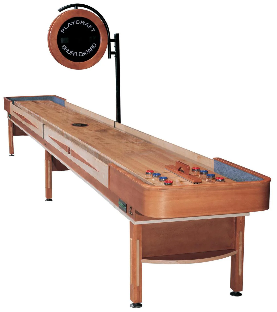Telluride Shuffleboard Table with 24" Overhead Scorer - 12' 14' 16' 18' 22' Sizes - Image 13