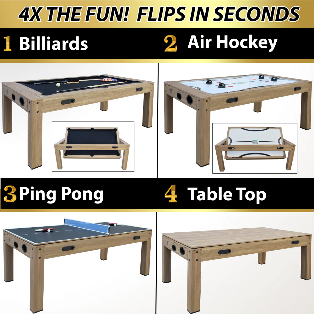The Transformer 7 ft 4-in-1 Multi-Game Table - Image 6