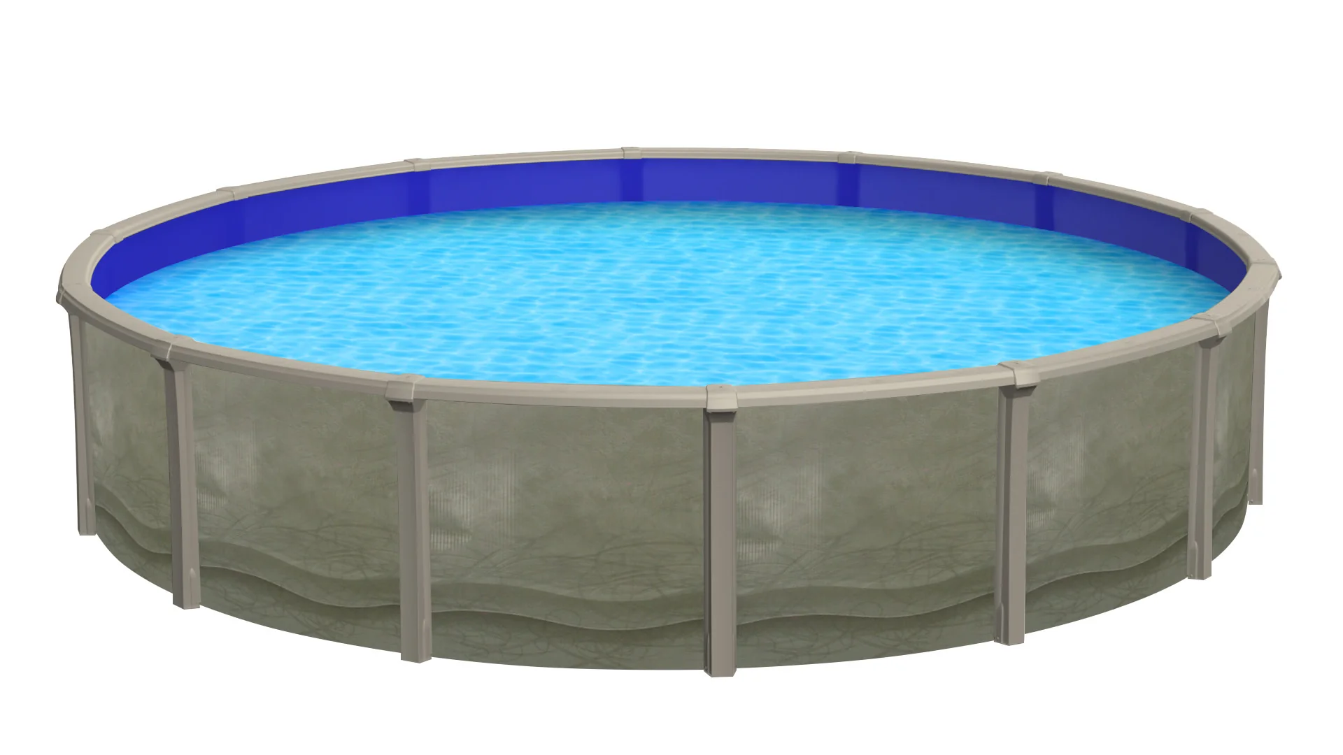 Trinity 52" Tall Salt Friendly Resin Above Ground Pool Kit plus Starter Package - Image 6