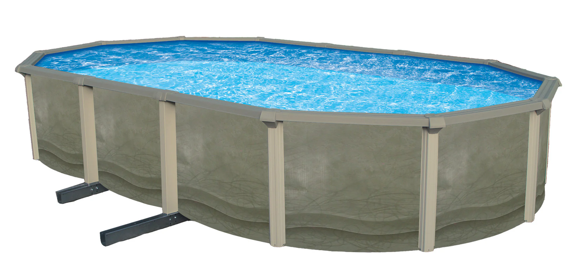 Trinity 52" Tall Salt Friendly Resin Above Ground Pool Kit plus Starter Package - Image 7