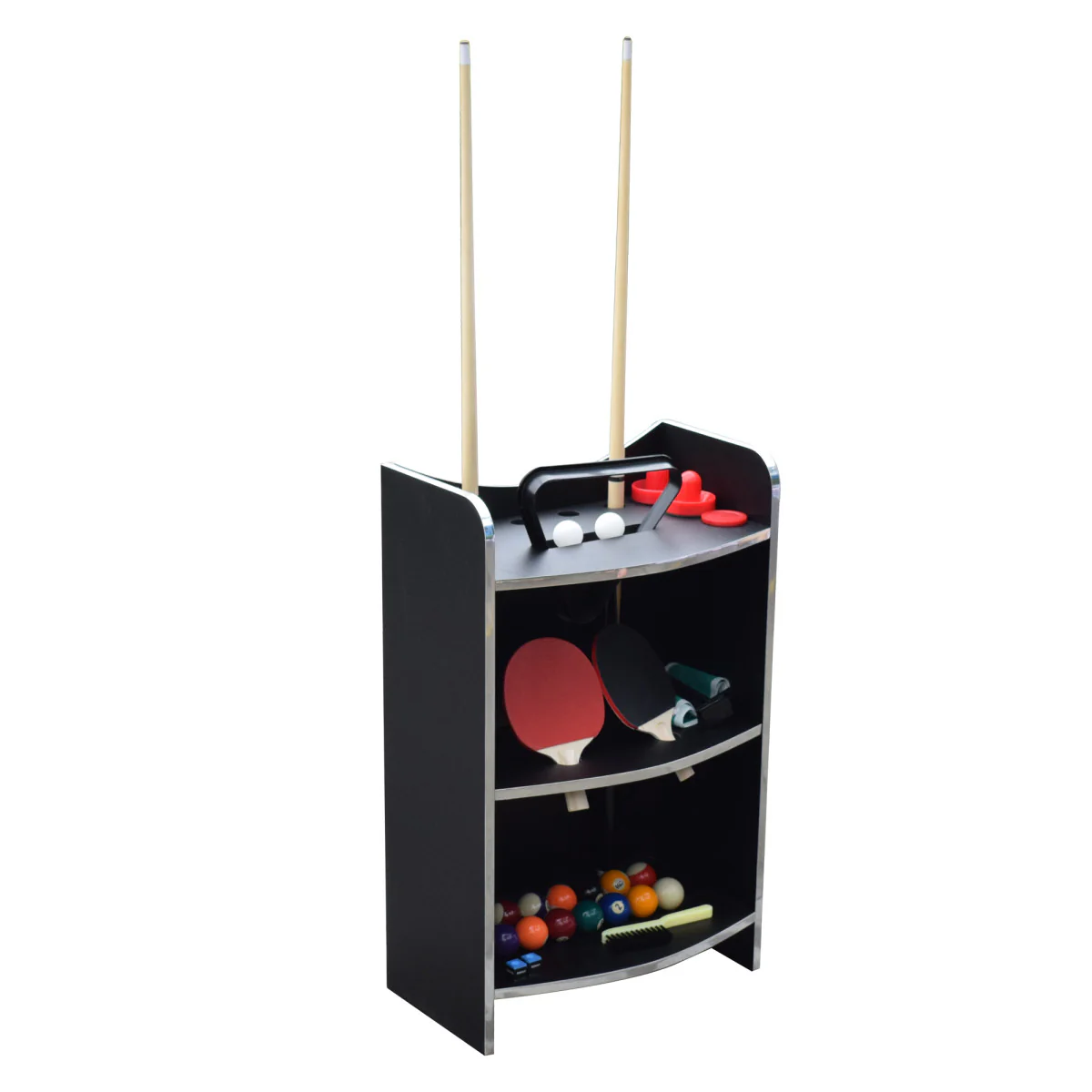 Triple Threat 6' 3-in-1 Combo Game Table w/ Billiards, Ping Pong and Air Hockey - Image 6