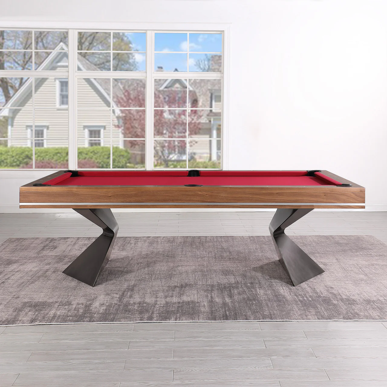 Valencia 8' Slate Pool Table - Image 6