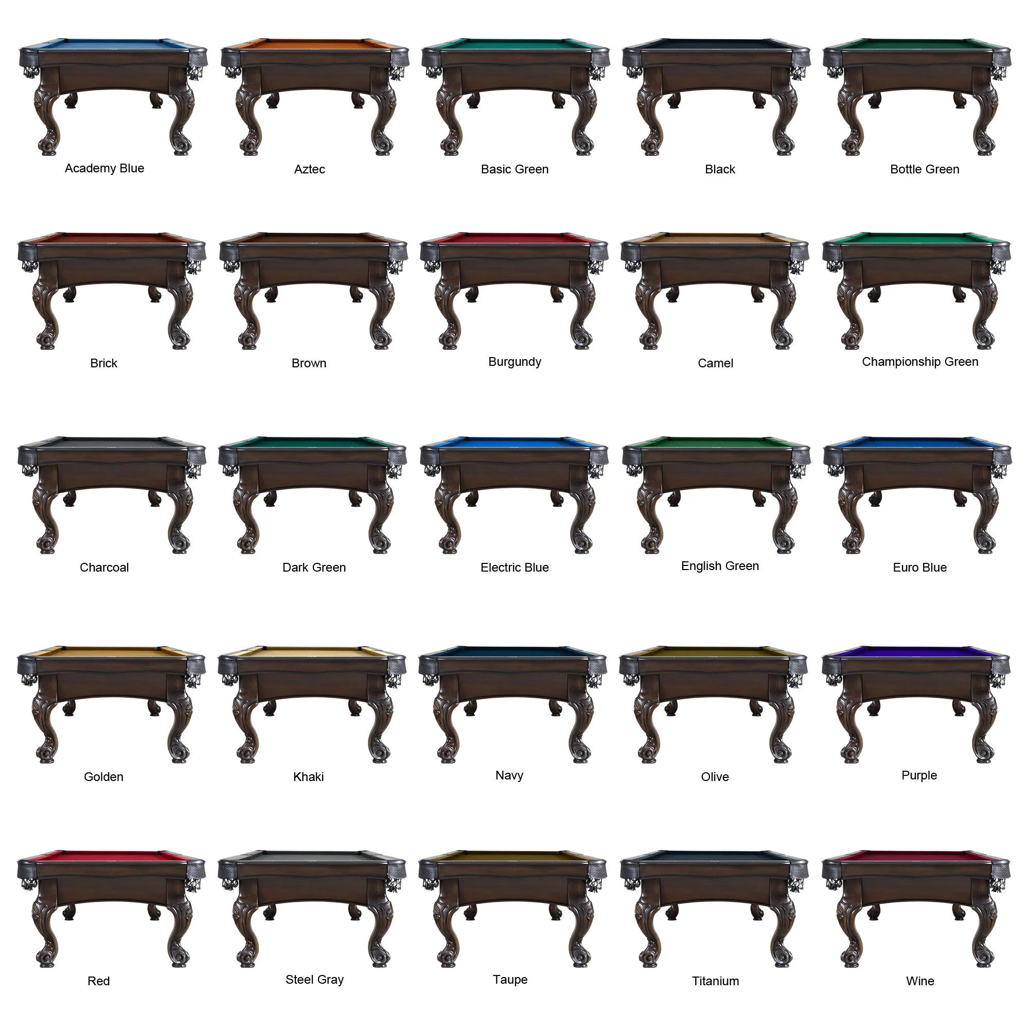 Wheaton 8' Slate Pool Table - Image 8