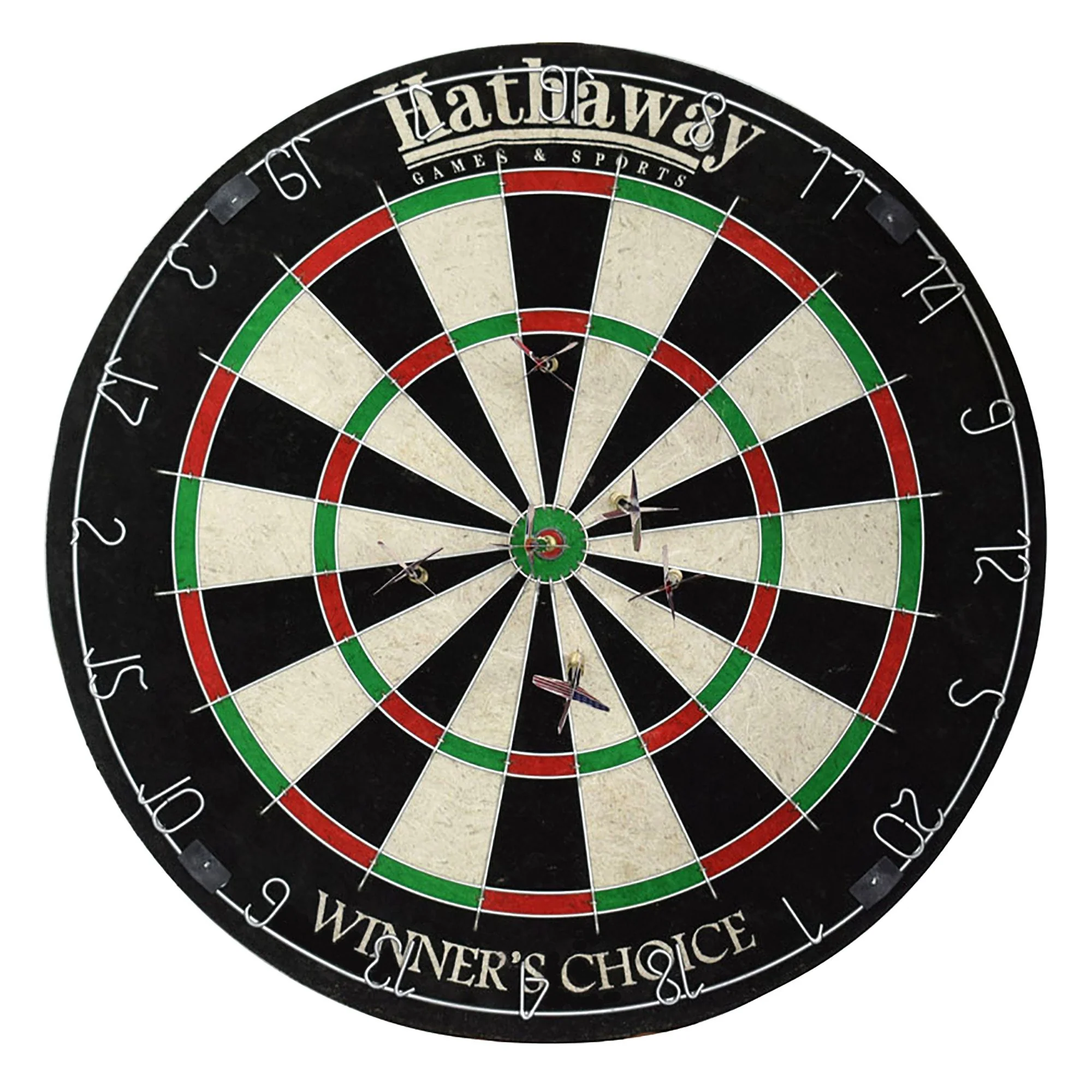 Winners Choice 18-in Sisal Fiber Bristle Dartboard - Image 3