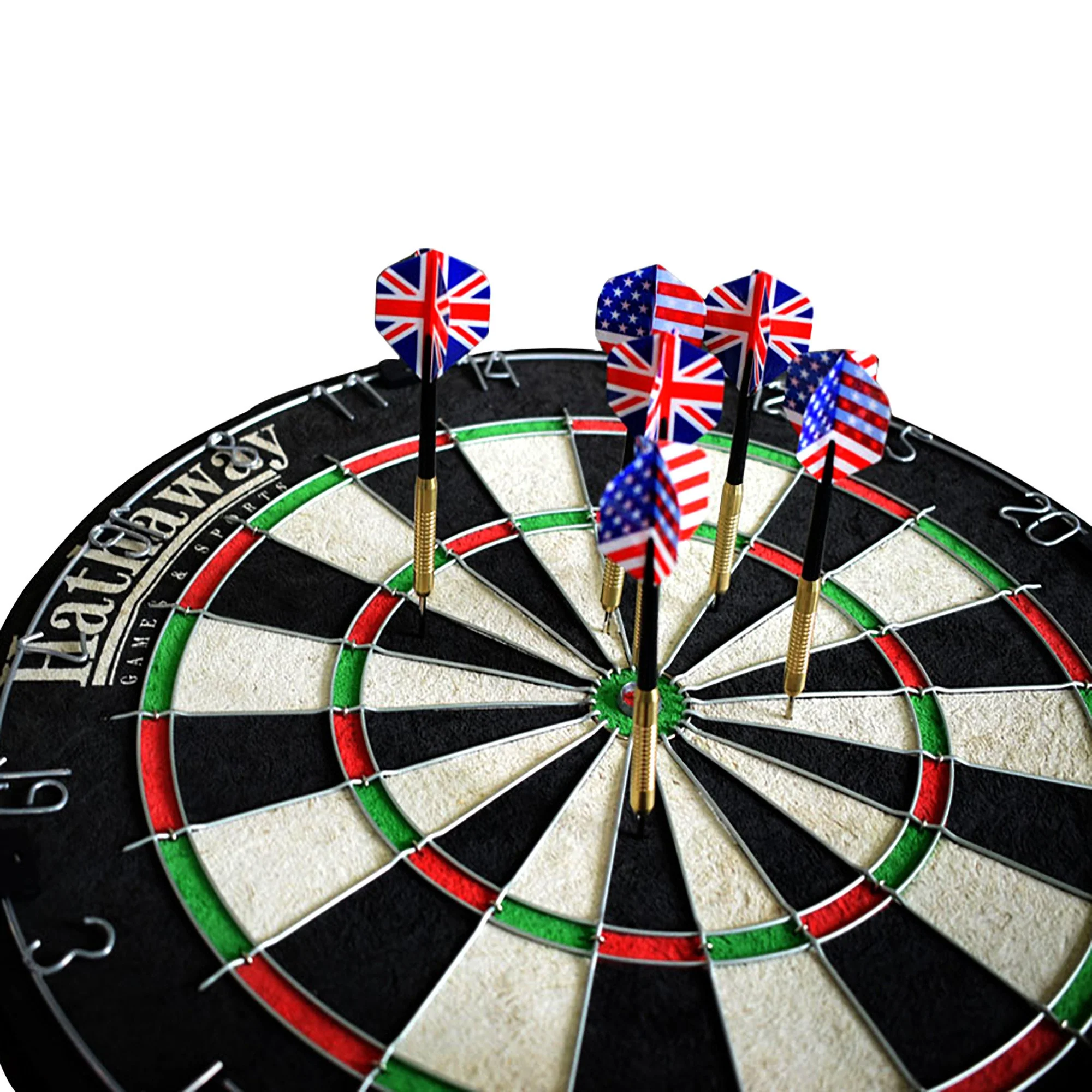 Winners Choice 18-in Sisal Fiber Bristle Dartboard - Image 4