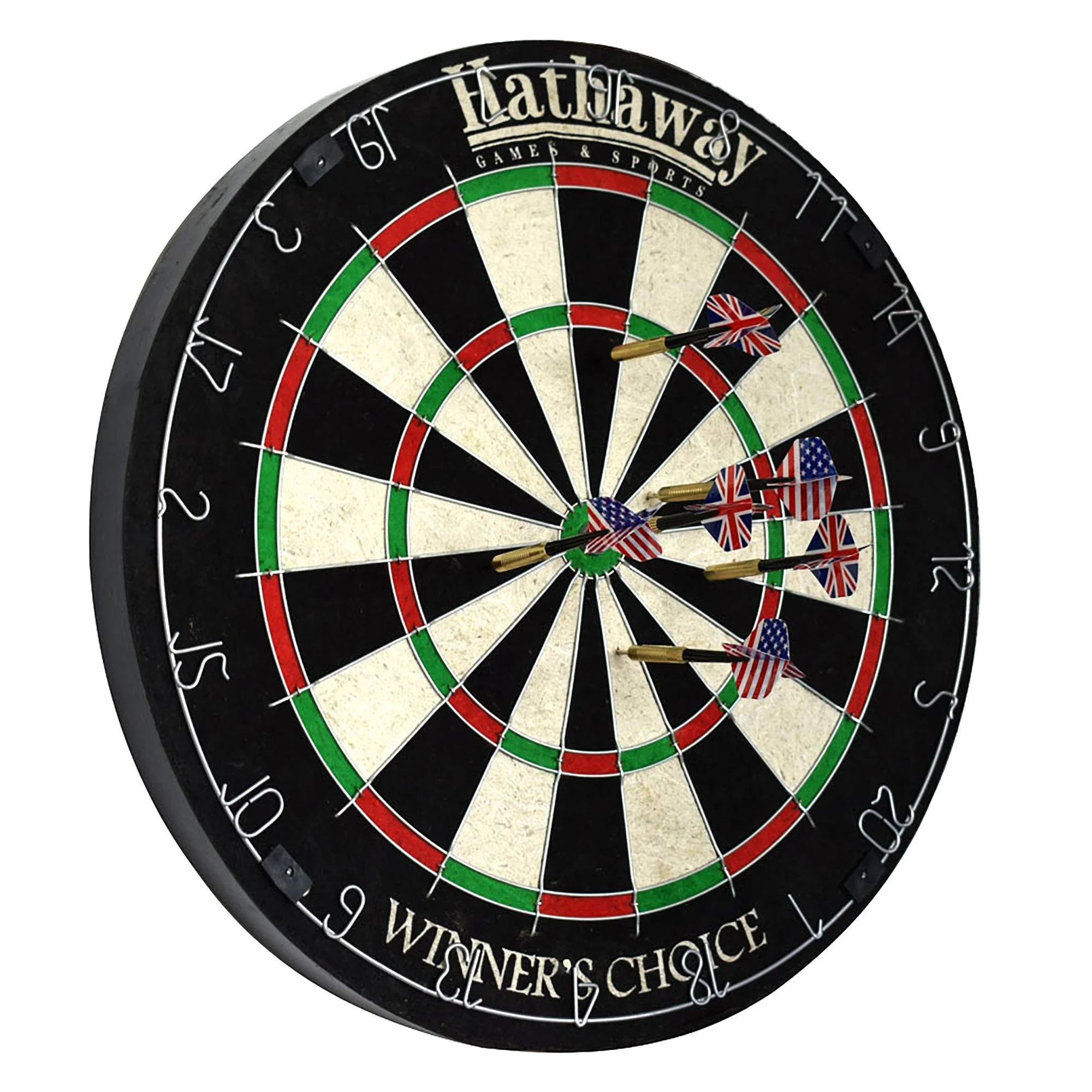 Winners Choice 18-in Sisal Fiber Bristle Dartboard - Image 6