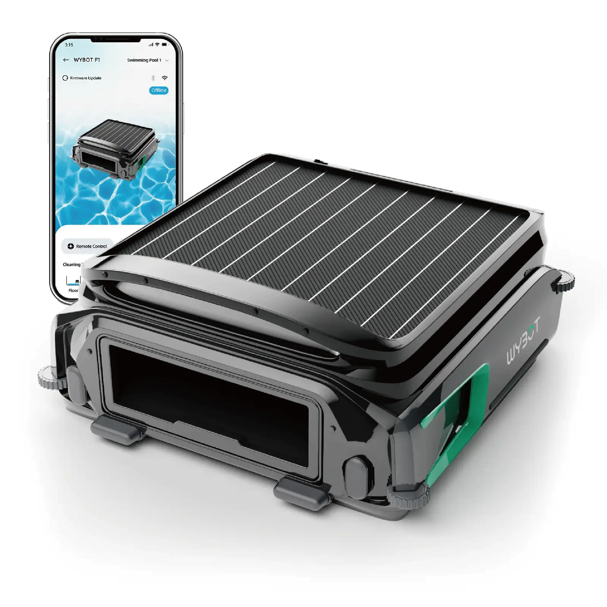 WYBOT F1 Pool Skimmer Solar Powered Robotic Cleaner - Image 7