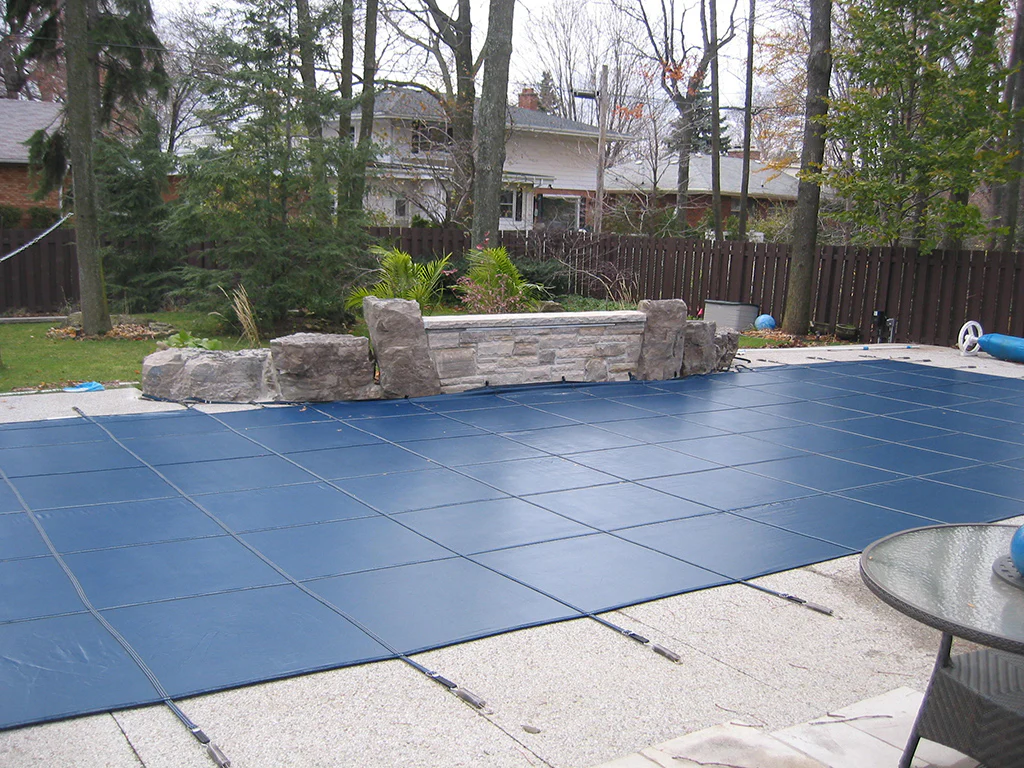 Yard Guard Deck-Lock Bloc Mesh 99 Rectangle In-Ground Swimming Pool Safety Cover - Image 3