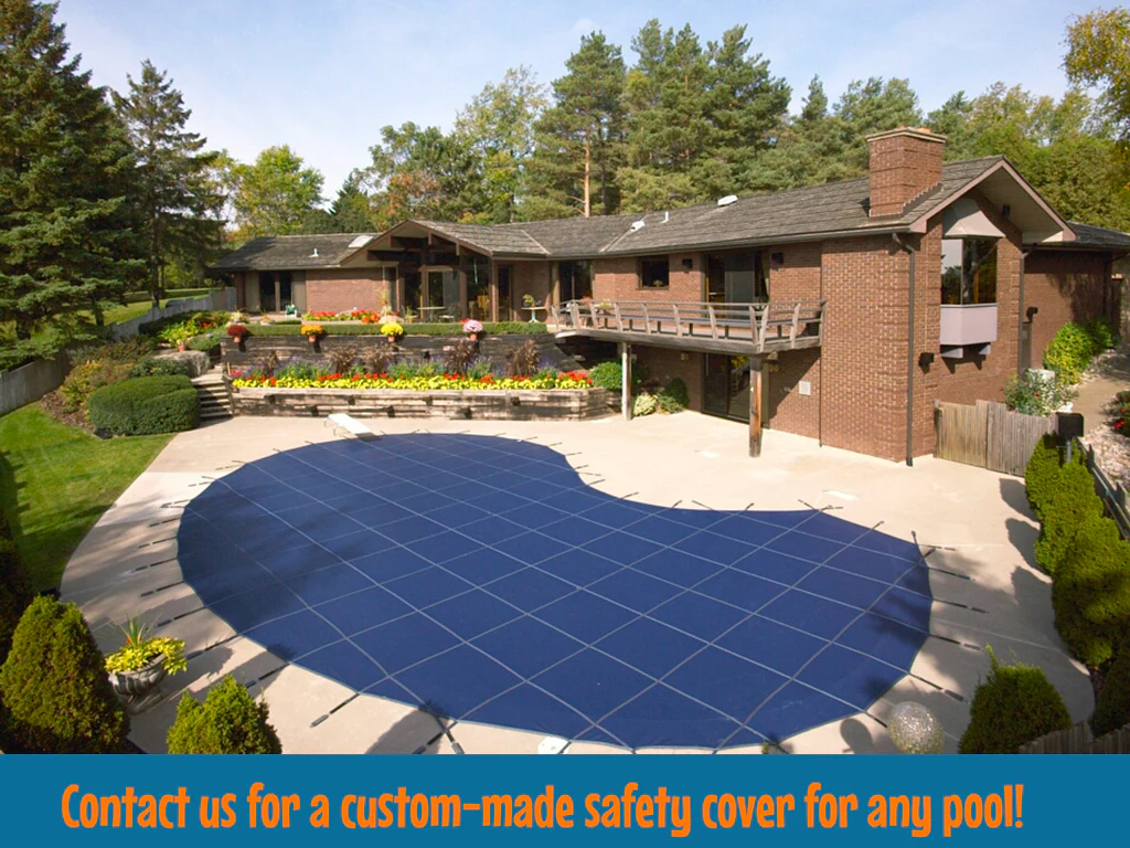 Yard Guard Deck-Lock Bloc Mesh 99 Rectangle In-Ground Swimming Pool Safety Cover - Image 5