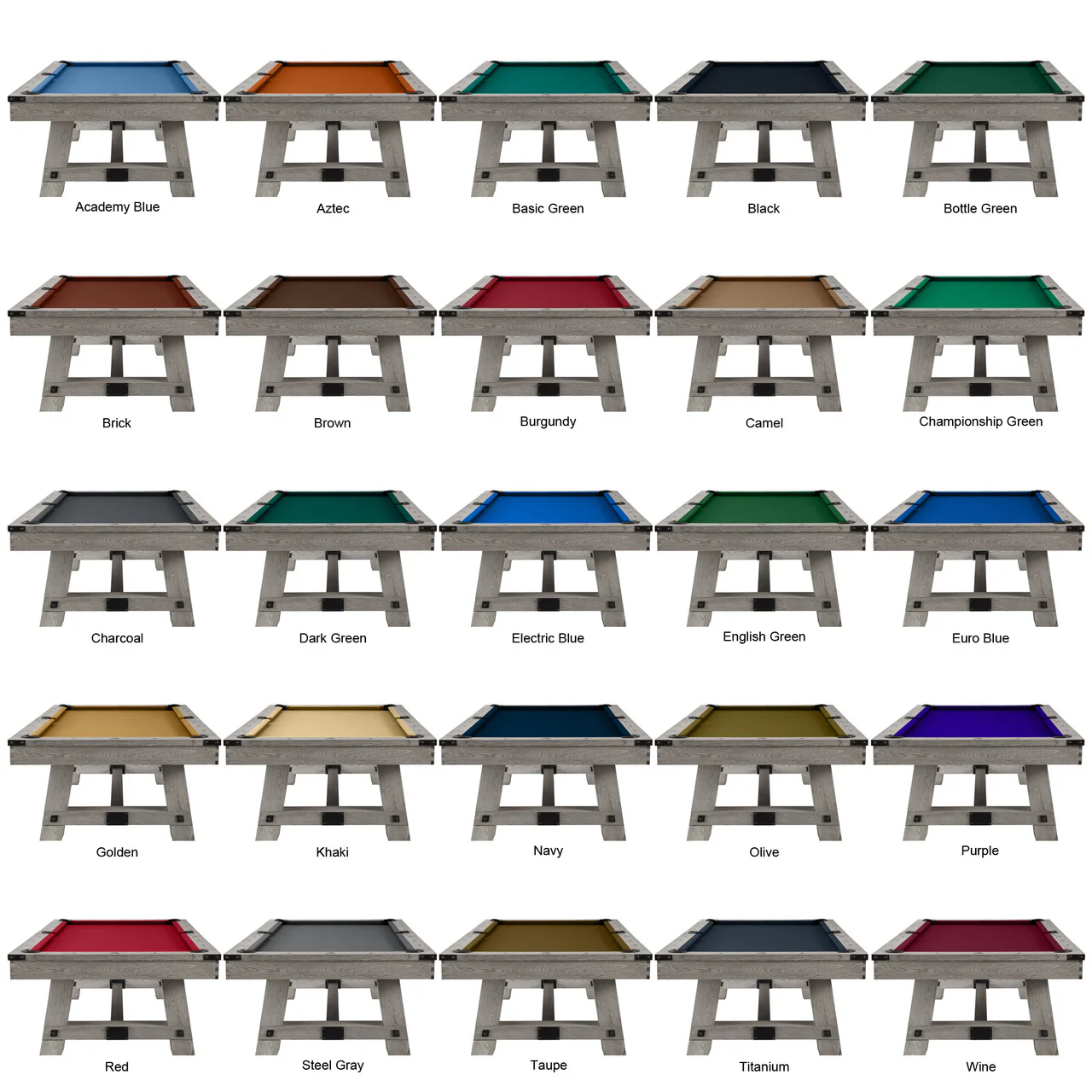 Yukon 7' and 8' Slate Pool Table - Image 18