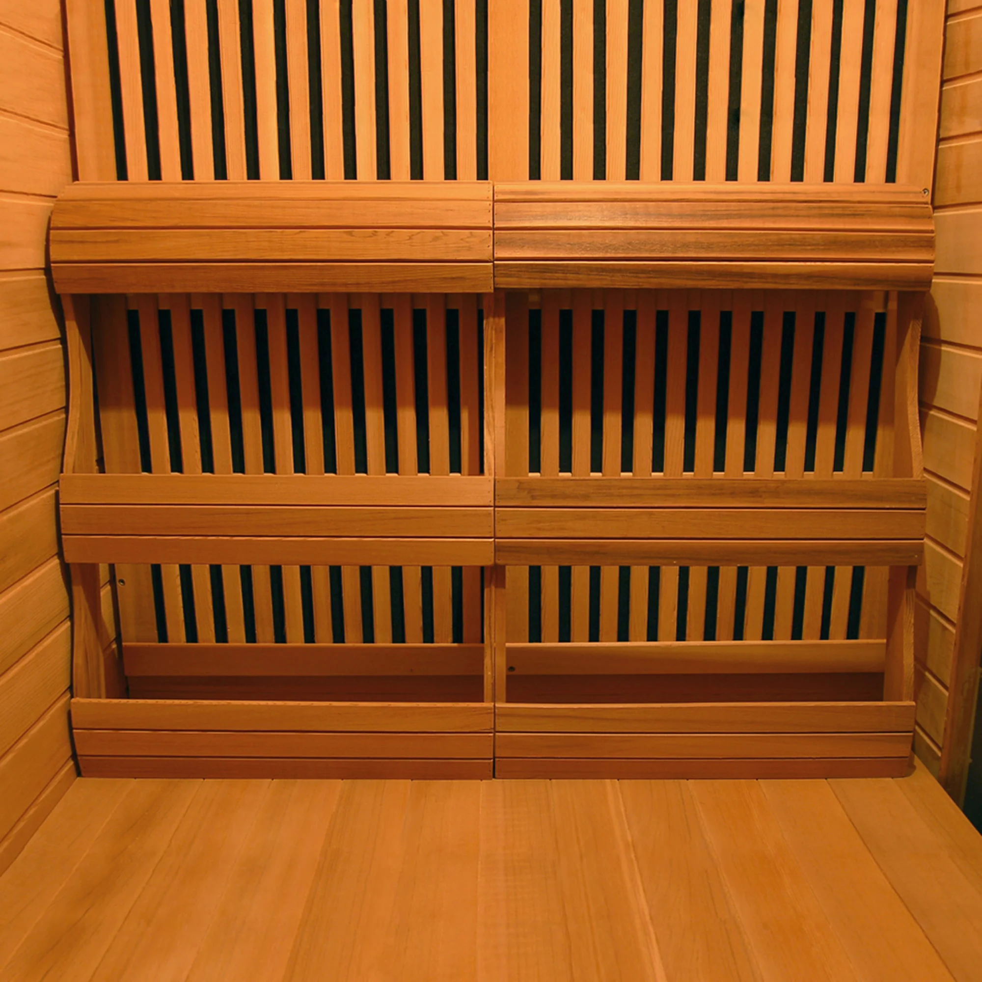 Yukon 2 Person Cedar Deluxe Infrared Sauna with 6 Carbon Heaters - Image 8